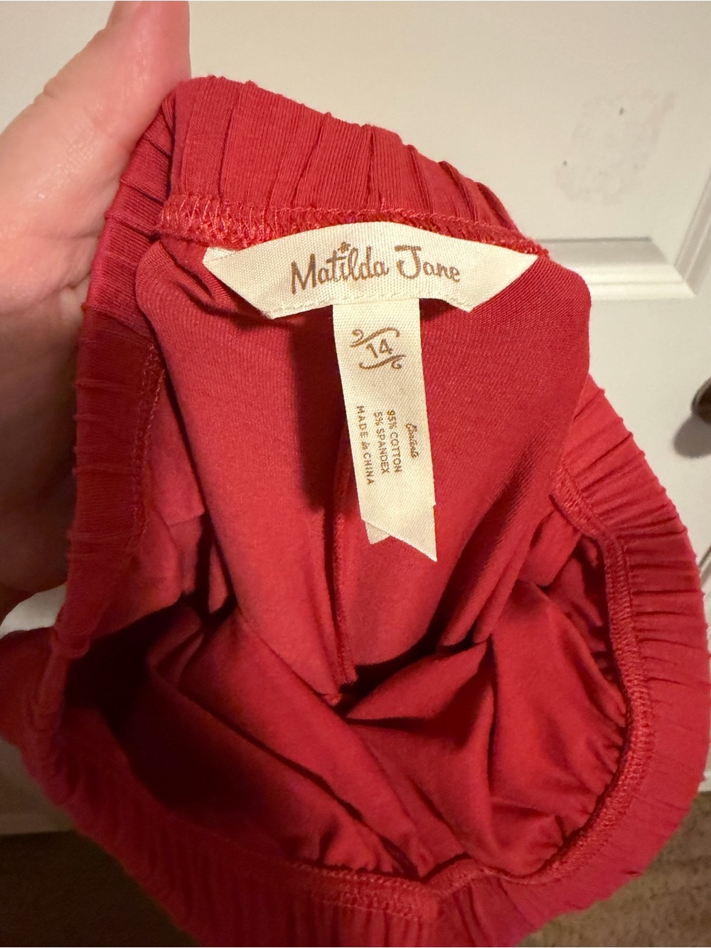 Matilda Jane Bright Red Ruffles - Picture 3 of 3
